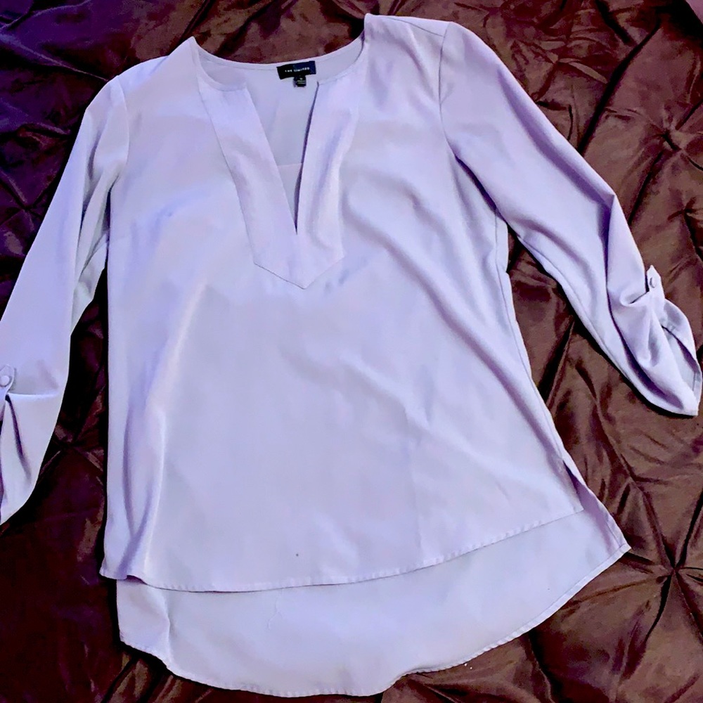 Lilac 3/4 sleeve dress top